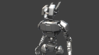 umanoide robot acquistare royalty gratuito 3d modello telaio 6bfb0ee 3d print model - Mito3D