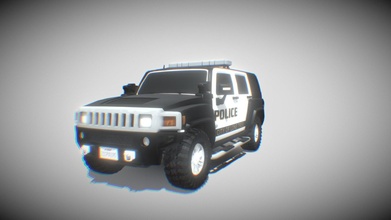 Hummer h3 Polizei download frei 3d Modell captaindavid100k 48d65eb 3d print model - Mito3D