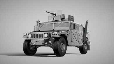 hummer military vechicle - buy royalty free 3d model squir3d 8e9b17b high detailed created squir team 3d print model - Mito3D