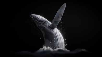 bosse baleine violer 3d modèle Nourdin 0832606 3d print model - Mito3D