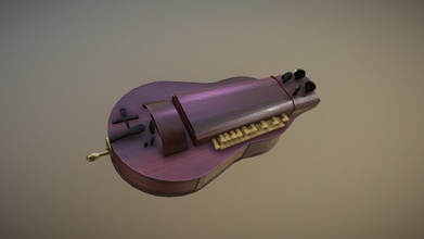 hurdy gurdy 3d modello aialexander 90d52ba 3d print model - Mito3D