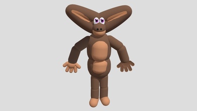hybrid monkey suit toy figure - download free 3d model moodzilla 1aed0fa 3d print model - Mito3D