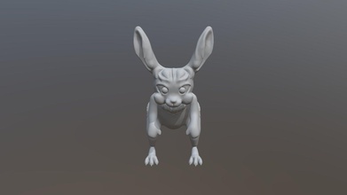 hybrid rabbit - 3d model alicia a1iciaa cd6ace7 3d print model - Mito3D