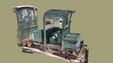 hythe pier train locomotive - 3d model f1xer 9bf44e1 photogrammetry one locomotives station engineering company brush built several type &lsquo tractor&rsquo around 1917 three these were acquired 1922 after thay had been ww1 service avonmouth mustard gas factory they originally powered batteries picture below shows but adapted take power third rail line there have other adaptions over time safety visibility local models https sketchfabcom including carriages plus cad drawing end 3d print model - Mito3D