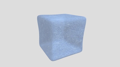 ice cube - buy royalty free 3d model ed+ edplus ecc15ee 3d print model - Mito3D