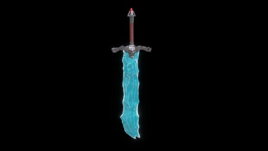 ice sword - 3d model kyleharris 43dca03 3d print model - Mito3D