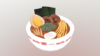 ichiraku ramen - download free 3d model citrusfriendd 8527f03 3d print model - Mito3D
