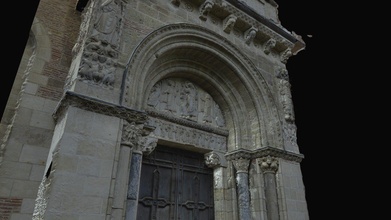 iconographie toulouse st sernin porte miegeville - buy royalty free 3d model dominiqueallios 7b6ee67 3d print model - Mito3D