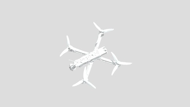 iflight 4k 5inchi fpv drone 3dscan 3d modèle myukei 1e15505 3d print model - Mito3D