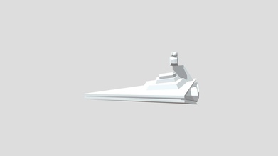 imperial star destroyer - download free 3d model hoiman74 3605df2 3d print model - Mito3D