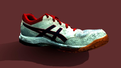 indoor sports shoe - asics 3d model patspet 1b0bc28 let&rsquo s call first successalthough isn&rsquo t really have improve scan sure but managed merge two scans into one step right direction next take more care setting same exposure both scanns getting overall better quality level detail plus lost lot due merging has change last played my favourite volleyball hope can use soon again work check out instagram pats lab 3d print model - Mito3D