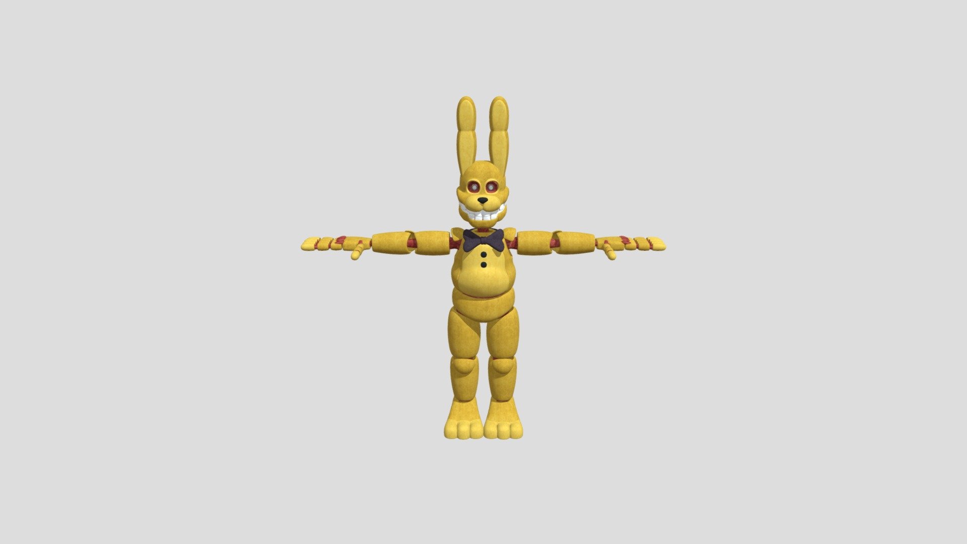 into the pit springbonnie model obj file 3d modello cwashin17 c20294c 3D print model - Mito3D