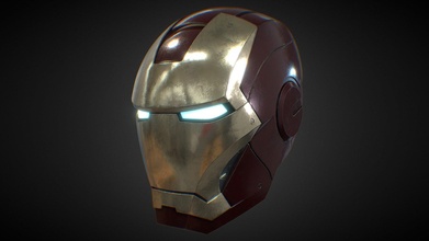 iron-man mark iii helmet - 3d model dani saornil danisaornil 953426a 3d print model - Mito3D