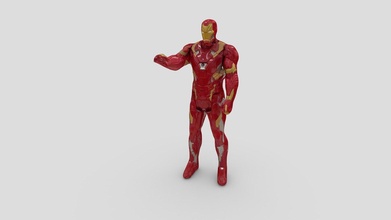 iron man - download free 3d model qlone daf5ca8 3d print model - Mito3D