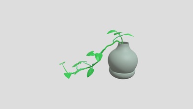 Efeu pflanze - kostenlos herunterladen 3d-Modell helpusescapecom dadspoker d4d7363 plan-Basis Farben ivy-pflanze 3d print model - Mito3D