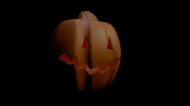 jack 'o lantern - 3d model dubiousdick 3036a15 started placeholder became pretty much final 3d print model - Mito3D