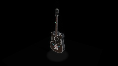 jack black's guitar tenacious - 3d model lucas quincoses toledo lucasgdclass 493c26e 3d print model - Mito3D