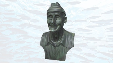 jacques Yves Cousteau 3d modelo pattarriano 979843a 3d print model - Mito3D