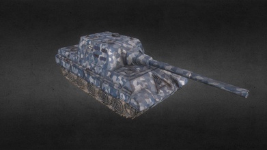 jagdtiger tank destroyer - download free 3d model den44 ffc00d5 3d print model - Mito3D