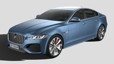 jaguar xf 2021 - buy royalty free 3d model squir3d 3d750e1 3d print model - Mito3D