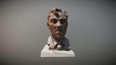 james tipney bust - download free 3d model brendantipney 87d5707 created realitycapture capturing reality 89 images 00h 03m 08s my grandfather first attempt photogrammetry 3d print model - Mito3D