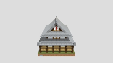 japanese house - download free 3d model evanalifwidhyatma113 evanalifwidhyatma 1a1e0f0 3d print model - Mito3D