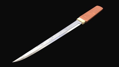 japanese tanto knife - buy royalty free 3d model francescomilanese e7ef5e4 3d print model - Mito3D