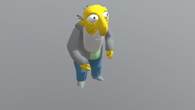 jasper Boşta animasyonlu Simpsons indir Bedava 3d model Vicente betoret Ferrero Deathcow a278289 3d print model - Mito3D