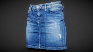 pantalones mini falda desgastado comprar realeza gratis 3d modelo poligonal miniaturas f223d6c 3d print model - Mito3D