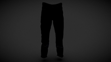 jeans i pantaloni medio lunghezza acquistare royalty gratuito 3d modello poligonale miniature cdc4c05 3d print model - Mito3D