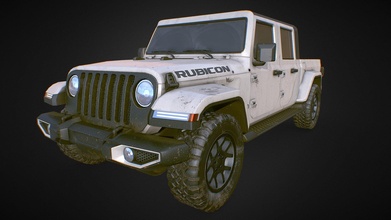 jeep gladiator - 3d model dani saornil danisaornil ac02704 3d print model - Mito3D