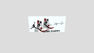 jordan sneakers - download free 3d model among us fan bayanikahlia 30655f7 3d print model - Mito3D