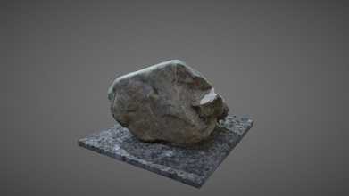 just stone my first photogrammetry scan - 3d model willibaldgamer 48e46a6 ever made early 2017 using steam version rc processed 49 pictures taken iphone 6 3d print model - Mito3D