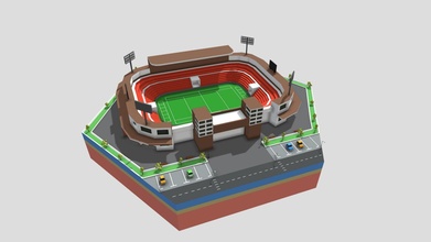 kabaddi stadio acquistare royalty gratuito 3d modello streakbyte 3e143fa 3d print model - Mito3D