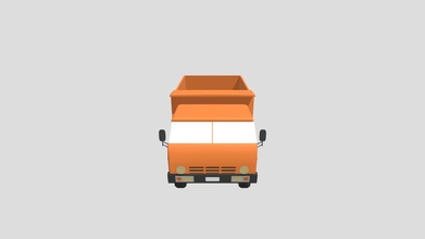 kamaz dump truck poly - download free 3d model kuwalol93 a779324 3d print model - Mito3D
