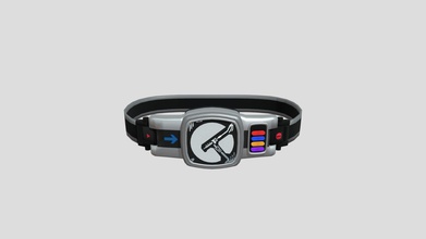 kamen rider den-o driver belt 3d model - download free horuspark 08708e5 3d print model - Mito3D