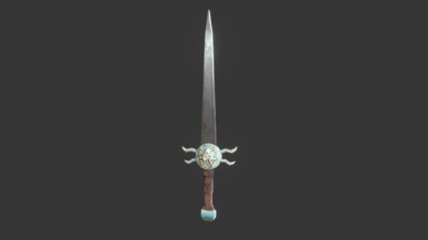 kandarian espada corta - modelo 3d gaspunkgothic 07e9271 de mi un hombre indie desarrollado juego llamado grim reinos https wwwfacebookcom 3d print model - Mito3D