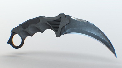 karambit faca - download grátis de modelo 3d hekevaa 02c8e9d 3d print model - Mito3D