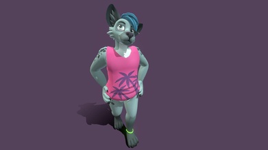 Kasey vrchat avatar 3d modelo lugares 39cf4df 3d print model - Mito3D