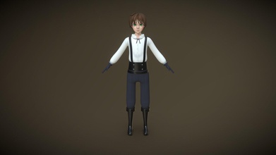 kazuki personaje plataforma 3d modelo Annabelle Annabellelui c780c5a 3d print model - Mito3D
