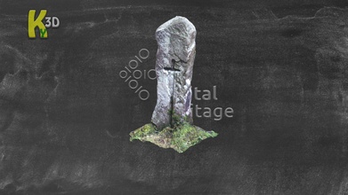 ke037 024002 cross inscribed pedra Killelton baixar livre 3d modelo kerry3d dh cokerry3d ed420ee 3d print model - Mito3D