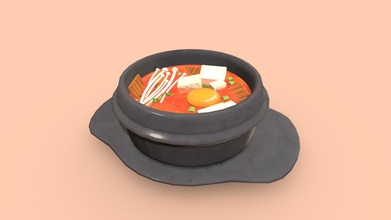 kimchi jjigae - download free 3d model carysgooi 3ff006d 3d print model - Mito3D