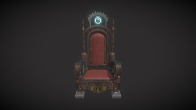 king s throne - 3d model laibrenes 0ab3577 my friends unreal project modeled blender texturized substance painter 3d print model - Mito3D