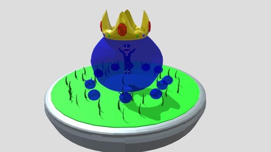 le roi slime terrariums - téléchargement gratuit modèle 3d jesteban073 03b658c la modélisation des patron fins de l'exercice 3d print model - Mito3D