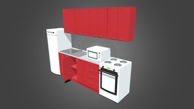 cucina Scarica gratuito 3d modello 3ddomino cb9adc6 3d print model - Mito3D