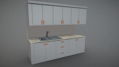Küche-Kabinett 1 - 3d-Modell ganic30 bc54756 3d print model - Mito3D