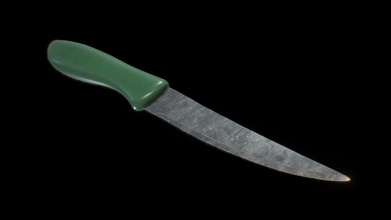 cucina coltello verde acquistare royalty gratuito 3d modello sr surajrai18sr efbf18d 3d print model - Mito3D