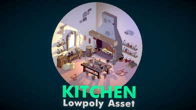 kitchen lowpoly asset pack - buy royalty free 3d model onigraphics onigames drop05 31c8f91 here little scene full props medieval models ready mobile game just 1 atlas texture all object check out my profile some gamedevs https wwwinstagramcom 3dart 3d print model - Mito3D