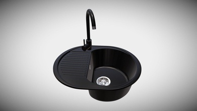 kitchen sink bora 6247 platinum - download free 3d model yuridiz 4d6d42b 3d print model - Mito3D