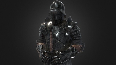 knight armor - buy royalty free 3d model league studio leaguestudio c7a5685 3d print model - Mito3D